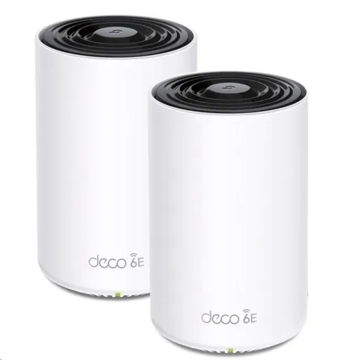 TP-Link Deco XE75 Pro(2-pack) WiFi6E Mesh (AXE5400, 2, 4GHz/5GHz/6GHz, 1x2, 5GbELAN/WAN, 2xGbELAN)