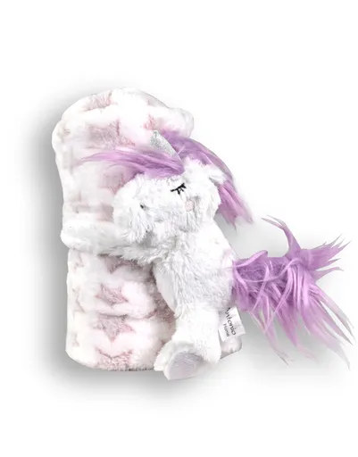 Jednorožec s plyšovou dekou