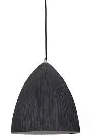 Šedé závěsné keramické světlo Areka - Ø 30*34 cm Light & Living