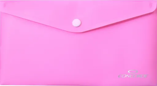 Spisové desky CONCORDE s drukem DL, pastel růžová