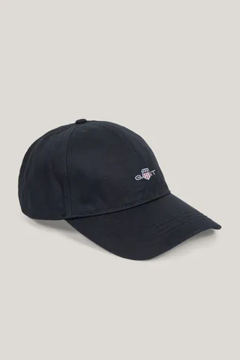 KŠILTOVKA GANT SHIELD COTTON TWILL CAP BLACK