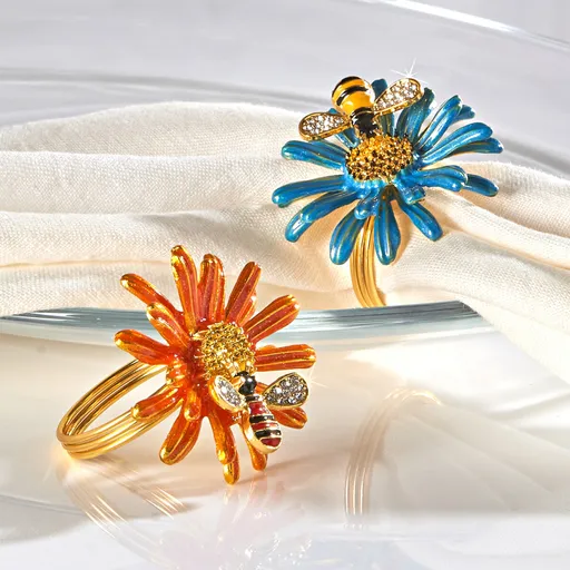 2 kroužky na ubrousky