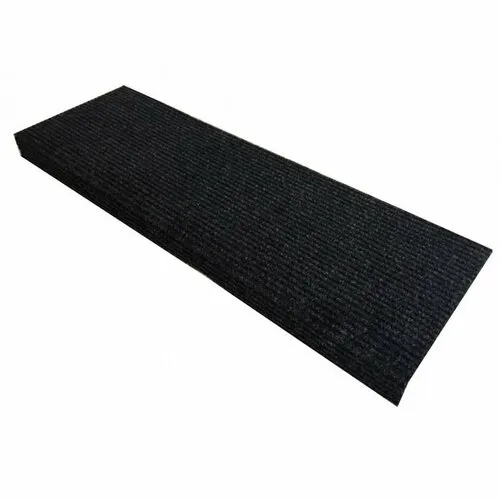 Vopi Nášlap na schody Quick step obdelník antracitová, 24 x 65 cm, sada 5 ks
