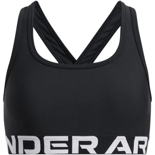 Under Armour CROSSBACK BRA Dívčí podprsenka, černá, velikost M