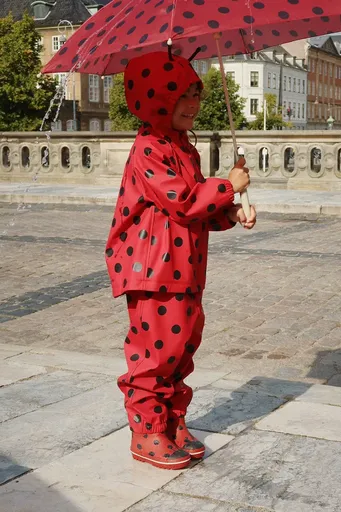 Dětský nepromokavý set Konges Sløjd CINELLE RAIN SET