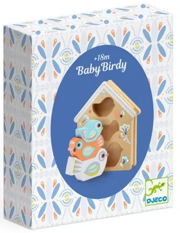Vkládací puzzle Ptačí budka