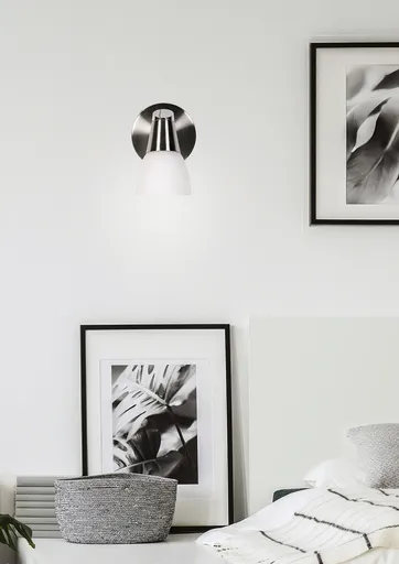 Nástěnná lampa 1X40W G9 Matná/Chromová bílá SELIA