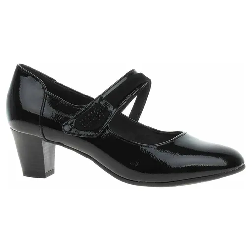 Dámské lodičky Jana 8-24465-43 black patent 40
