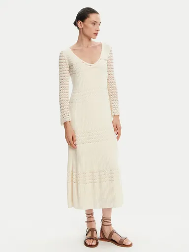 Pepe Jeans dámské krémové šaty Paulina PL953712808 M