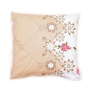 Bellatex Bavlněný - 40 × 40 cm - růžová růže (5044)