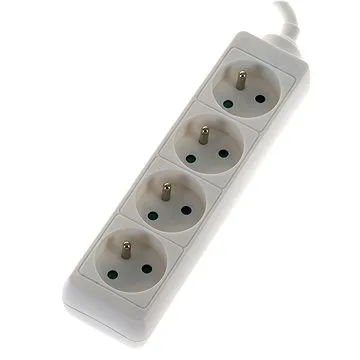 WowME prodlužovací přívod 230V 4x zásuvky 2m (KF-FB-04-2M,3G1.5MM2)