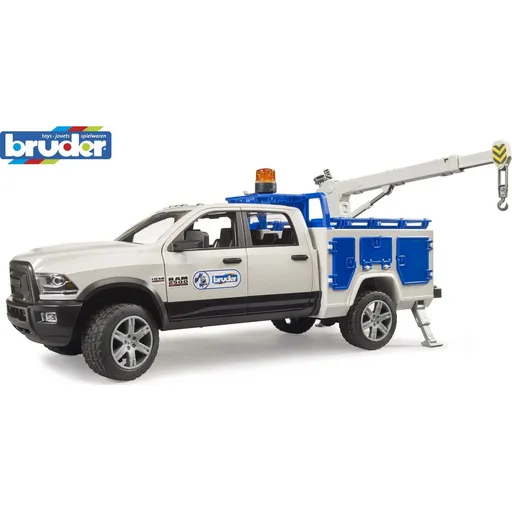 Bruder 2509 Servisní vůz RAM 2500 s otočným světelným majákem