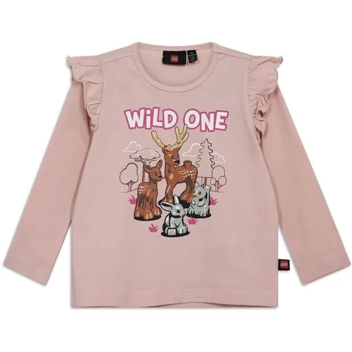 LEGO® kidswear LWTRACY 700 Dívčí tričko, růžová, velikost