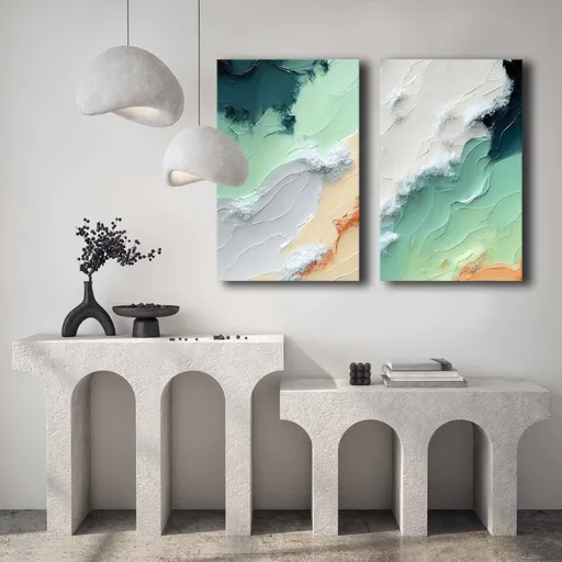 Dekorativní obraz na plátně (2 kusy) 2P4570GSC-017