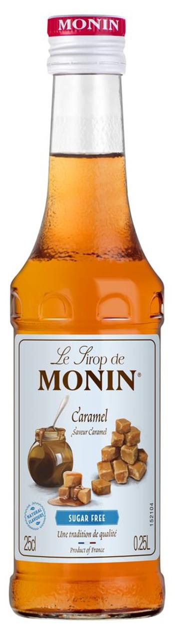 MONIN Sirup karamel bez cukru 0,25 l