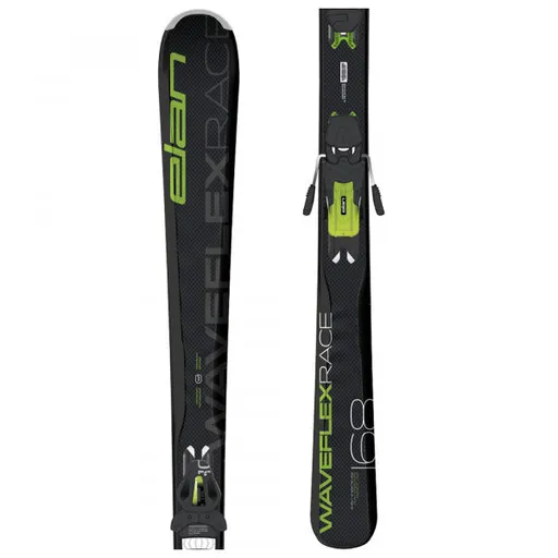 Elan WAVEFLEX RACE LS + EL 10 GW Unisexové sjezdové lyže, černá, velikost