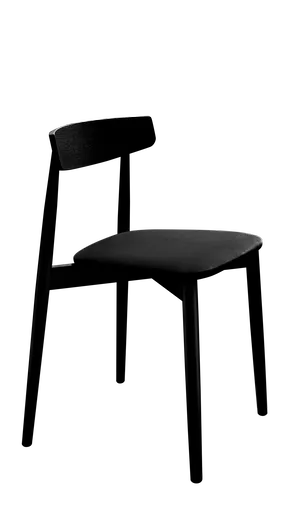 Jídelní židle Claretta, více variant - Miniforms Materiál: Černý jasan, Látka: skupina A