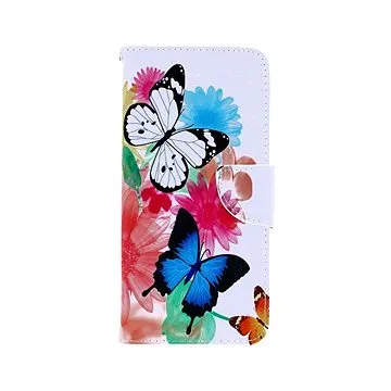TopQ Xiaomi Redmi 9C knížkový Barevné s motýlky 52454 (Sun-52454)