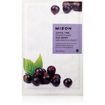 Mizon Joyful Time Acai Berry plátýnková maska pro rozjasnění a vitalitu pleti 23 g