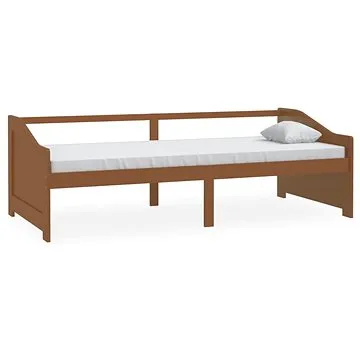 Shumee 3místná válenda medově hnědá masivní borovice 90×200 cm, 322166 (322166)