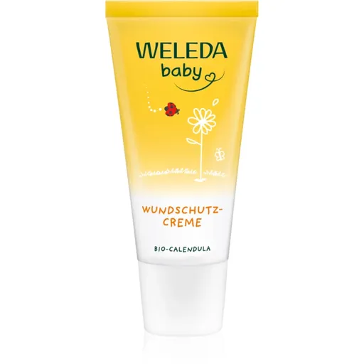 Weleda Baby měsíčkový kojenecký krém na zadeček pro ochranu pokožky pro děti Calendula 30 ml