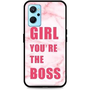 TopQ Kryt LUXURY Realme 9i pevný Girl Boss 71078 (Sun-71078)