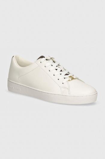 Kožené sneakers boty MICHAEL Michael Kors Keaton bílá barva, 43R4KTFS2L