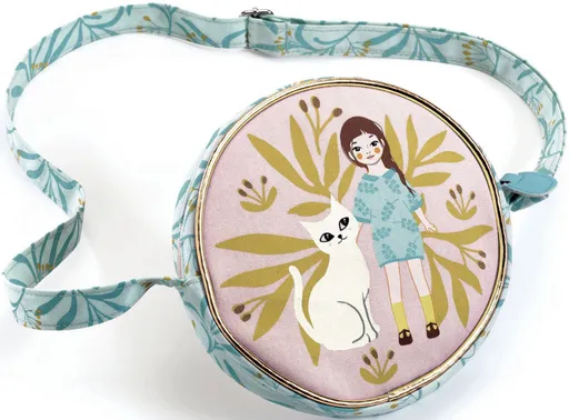 Kulatá kabelka s kočičkou Izumi