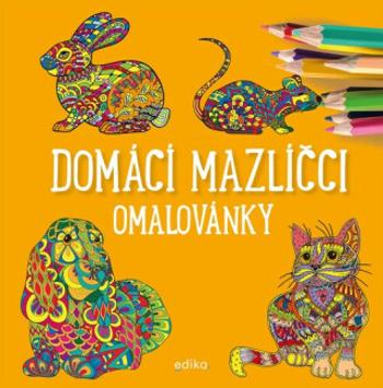 Domácí mazlíčci Omalovánky - Julie Bezděková