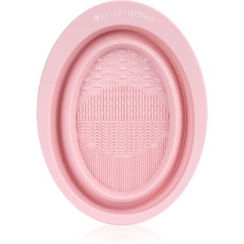 Brushworks Silicone Makeup Brush Cleaning Bowl silikonová pomůcka na čištění štětců 1 ks