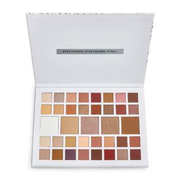 Revolution Shadow Palette X-Tra Nude paletka očních stínů 380 g