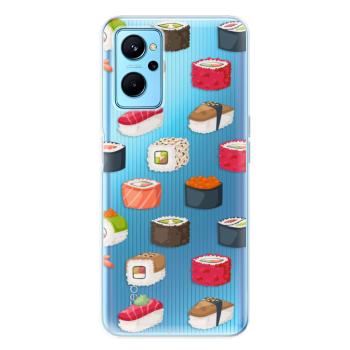 Odolné silikonové pouzdro iSaprio - Sushi Pattern - Realme 9i