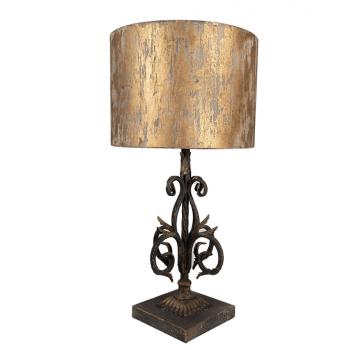 Kovová vintage stolní lampa Ginette - Ø 36*71 cm 5LMC0039