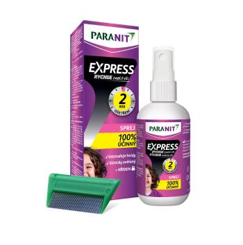 Paranit Express sprej 95 ml + hřeben