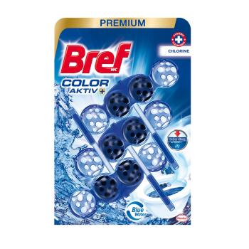 Bref WC blok Color Aktiv Chlorine 3x50 g