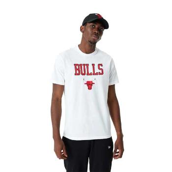 Pánské tričko New Era NBA Team Chicago Bulls T-shirt White - XL