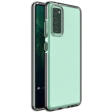 Spring Case silikonový kryt na Samsung Galaxy A72 4G, černý, 30148 (HUR30148)