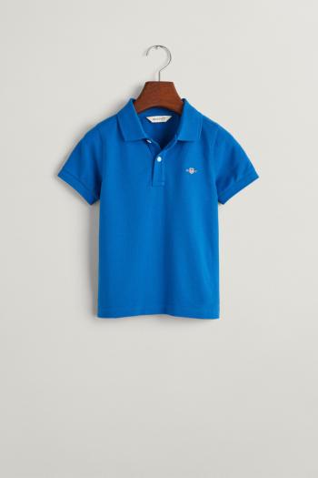 POLOKOŠILE GANT SHIELD SS PIQUE LAPIS BLUE