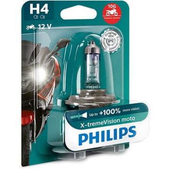 PHILIPS H4 X-tremeVision Moto 1 ks (12342XVBW)