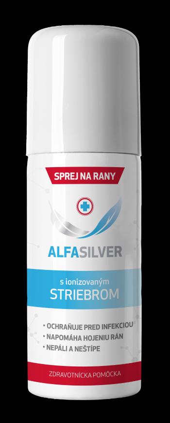 ALFASILVER na ošetrenie rán sprej 125 ml