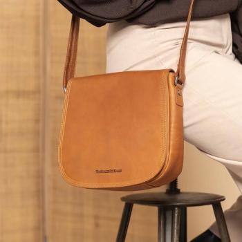 Dámská kožená crossbody kabelka The Chesterfield Brand Martina - koňak