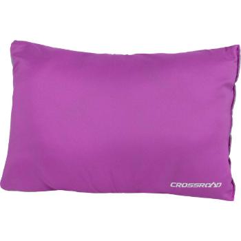 Crossroad TRAVEL PILLOW Sbalitelný cestovní polštářek, fialová, velikost