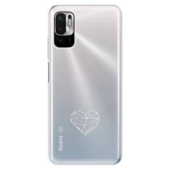 Odolné silikonové pouzdro iSaprio - čiré - Digital Love - Xiaomi Redmi Note 10 5G