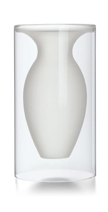 Esmeralda üvegváza, 3 méretben - Philippi skála: magasság 23,5 cm