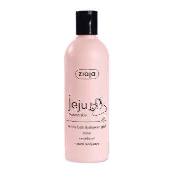 Ziaja Bílý sprchový & koupelový gel Jeju (White Bath & Shower Gel) 300 ml