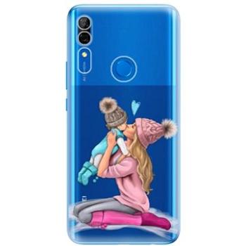 iSaprio Kissing Mom - Blond and Boy pro Huawei P Smart Z (kmbloboy-TPU2_PsmartZ)