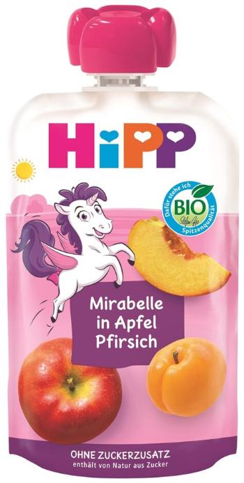 HiPP BIO HiPPis Jablko, Broskev, Mirabelka (12m+) 100 g