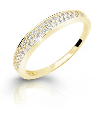 Cutie Diamonds Krásný prsten ze žlutého zlata s diamanty DZ6810-2649-10-X-1 64 mm