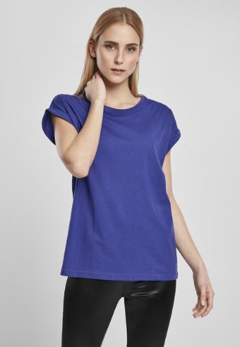 Urban Classics Ladies Extended Shoulder Tee bluepurple - M