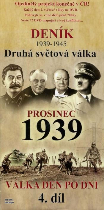 Deník 2. světové války (4. díl) - prosinec 1939 (DVD) (papírový obal)